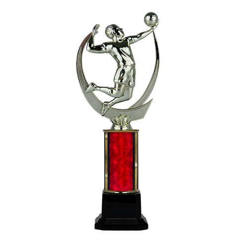 Trofeo de Tubo con Figura Serie 41 de Voleibol