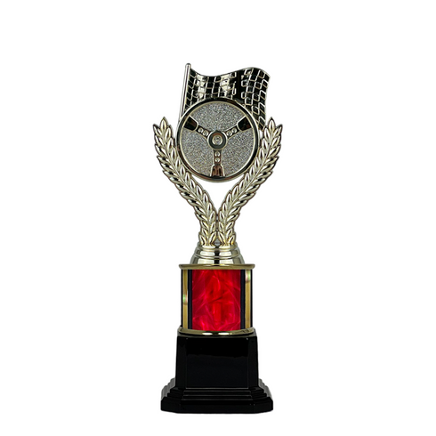 Trofeo de Tubo con Figura Serie 41