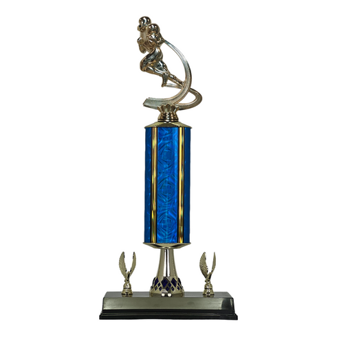 Trofeo de Tubo con Figura Serie 441 de Futbol Americano