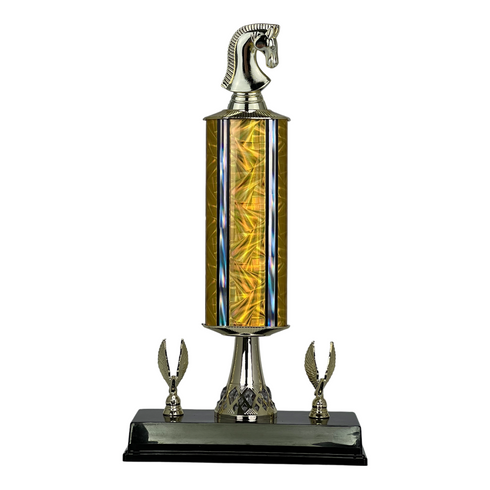 Trofeo de Tubo con Figura Serie 441 de Ajedrez