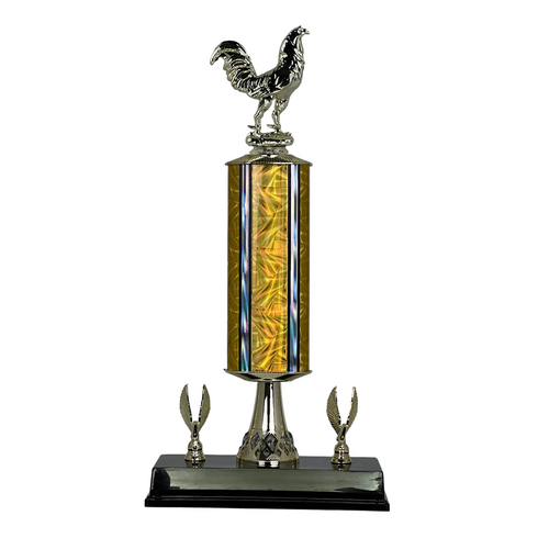 Trofeo de Tubo con Figura Serie 441 de Gallo