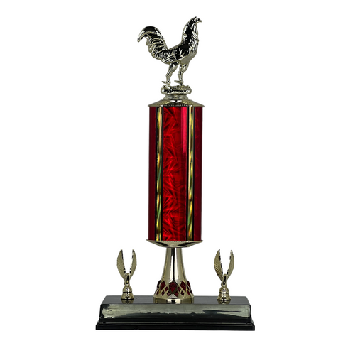 Trofeo de Tubo con Figura Serie 441 de Gallo
