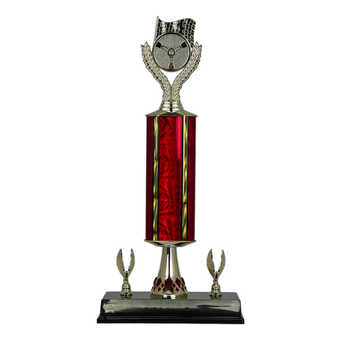 Trofeo de Tubo con Figura Serie 441 de Carro