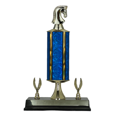 Trofeo de Tubo con Figura Serie 441 de Ajedrez