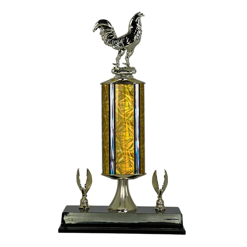 Trofeo de Tubo con Figura Serie 441 de Gallo