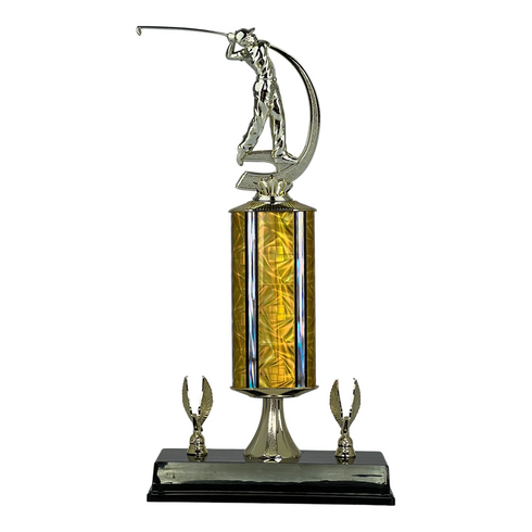 Trofeo de Tubo con Figura Serie 441 de Golf