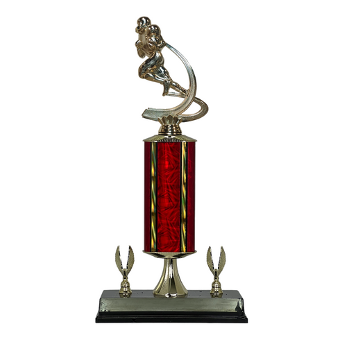 Trofeo de Tubo con Figura Serie 441 de Futbol Americano