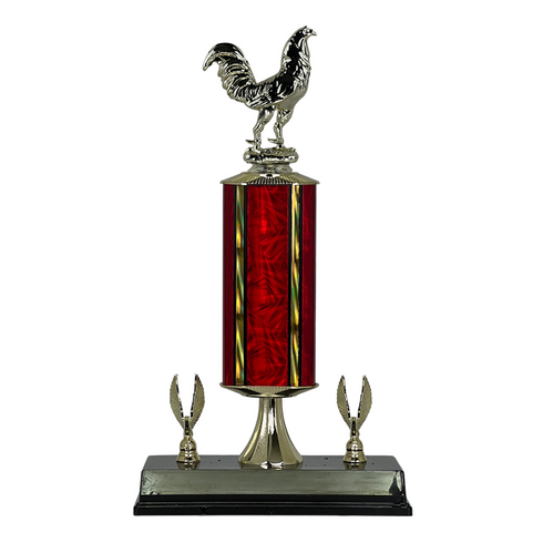 Trofeo de Tubo con Figura Serie 441 de Gallo