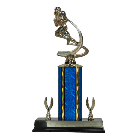 Trofeo de Tubo con Figura Serie 441 de Futbol Americano