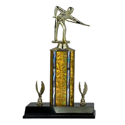 Trofeo de Tubo con Figura Serie 441 de Billar