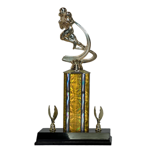 Trofeo de Tubo con Figura Serie 441 de Futbol Americano