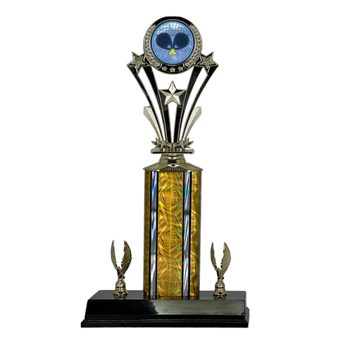 Trofeo de Tubo con Figura Serie 441 de Padel