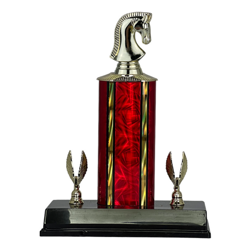 Trofeo de Tubo con Figura Serie 441 de Ajedrez