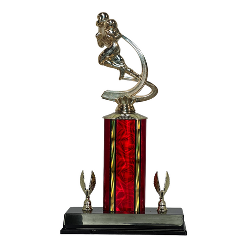 Trofeo de Tubo con Figura Serie 441 de Futbol Americano