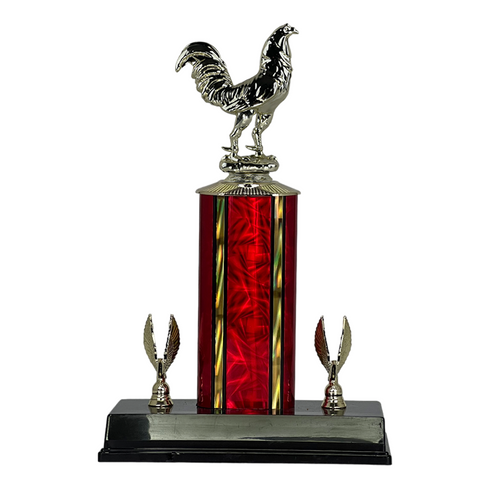 Trofeo de Tubo con Figura Serie 441 de Gallo