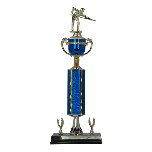 Trofeo de Tubo con Figura Serie 442 de Billar