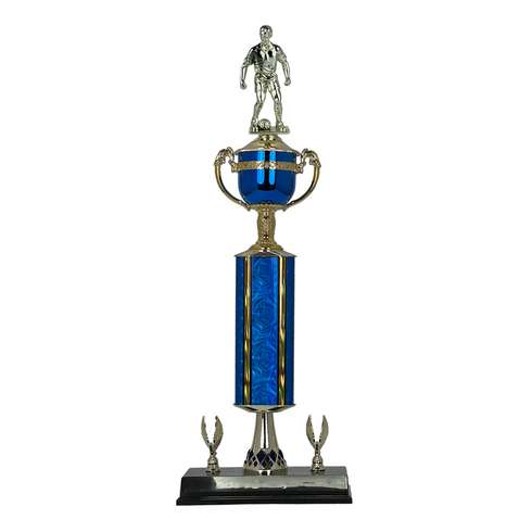 Trofeo de Tubo con Figura Serie 442