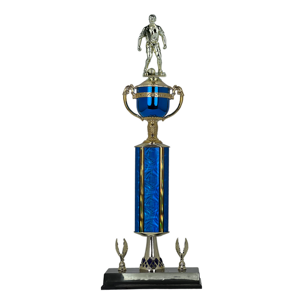 Trofeo de Tubo con Figura Serie 442 de Futbol