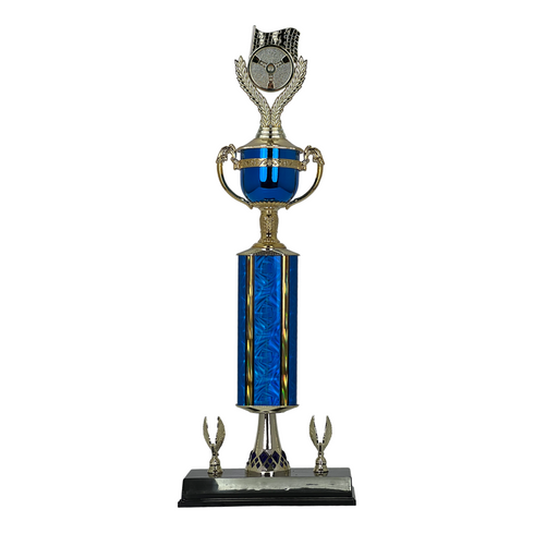 Trofeo de Tubo con Figura Serie 442 de Carro