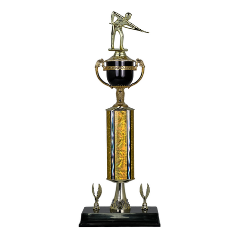 Trofeo de Tubo con Figura Serie 442 de Billar
