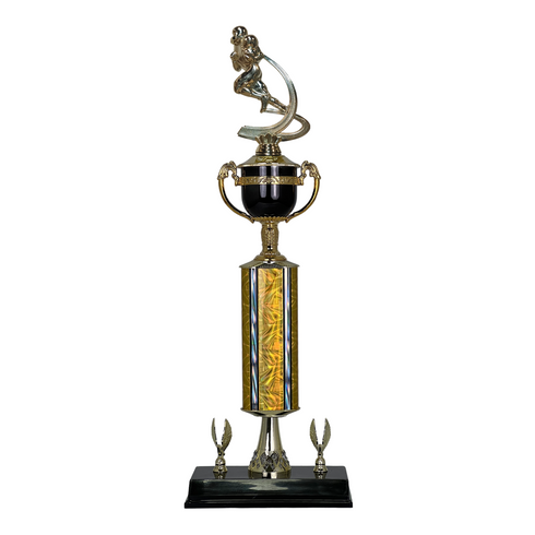 Trofeo de Tubo con Figura Serie 442 de Futbol Americano