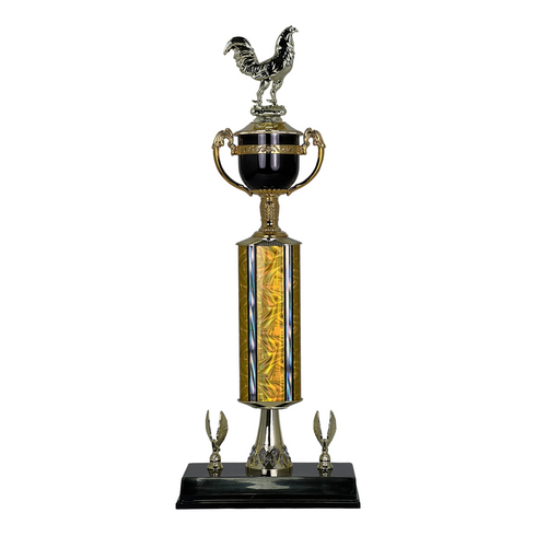 Trofeo de Tubo con Figura Serie 442 de Gallo