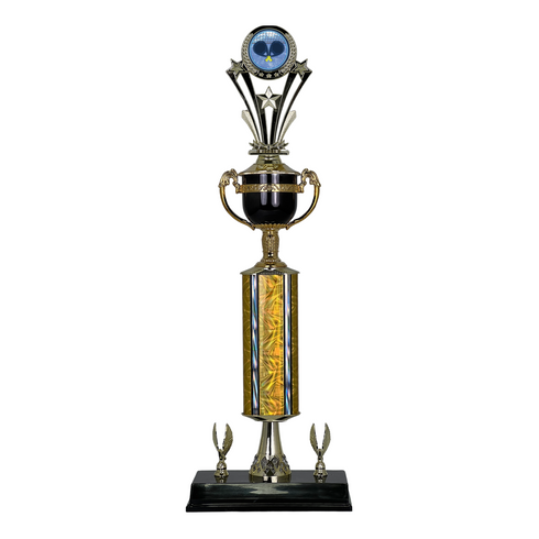 Trofeo de Tubo con Figura Serie 442 de Padel