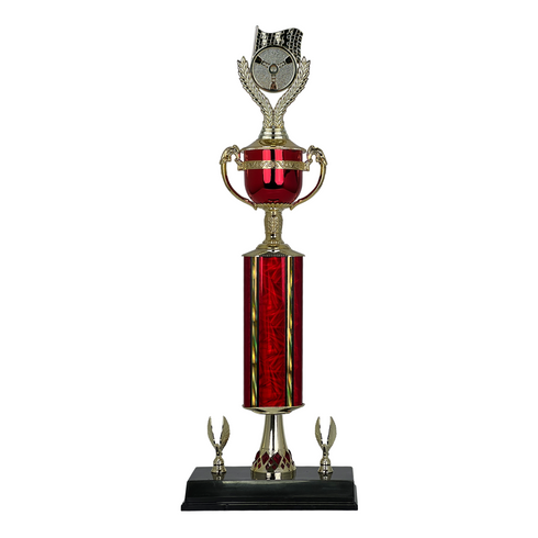 Trofeo de Tubo con Figura Serie 442 de Carro