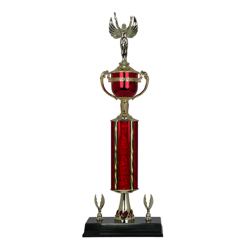 Trofeo de Tubo con Figura Serie 442
