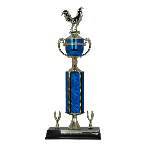 Trofeo de Tubo con Figura Serie 442 de Gallo