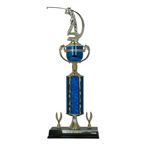 Trofeo de Tubo con Figura Serie 442 de Golf