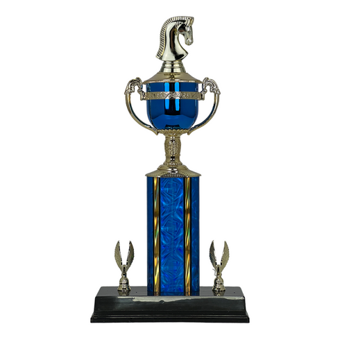 Trofeo de Tubo con Figura Serie 442 de Ajedrez