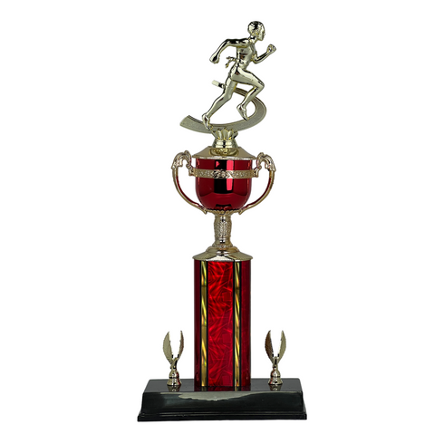 Trofeo de Tubo con Figura Serie 442 de Atletismo