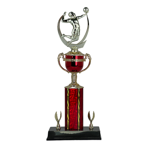 Trofeo de Tubo con Figura Serie 442