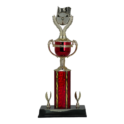 Trofeo de Copa con Figura Serie 44 de Carro