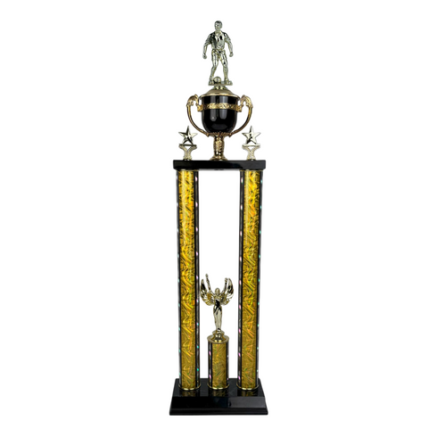 Trofeo de Tubo con Figura Serie 50