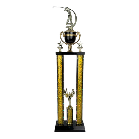 Trofeo de Tubo con Figura Serie 50 de Golf