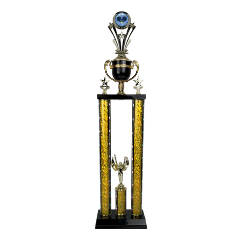 Trofeo de Tubo con Figura Serie 50 de Padel