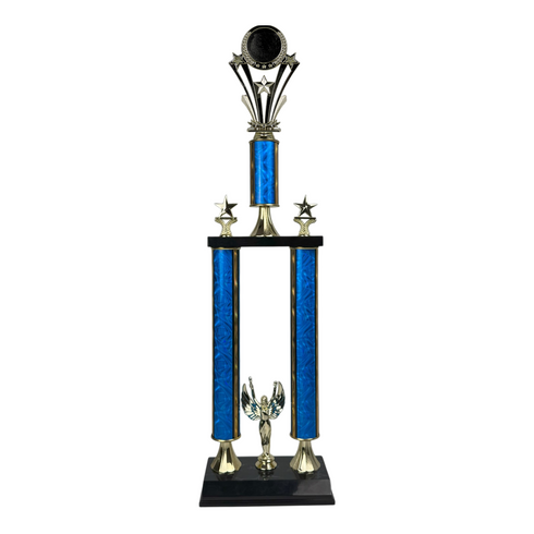 Trofeo de Tubo con Figura Serie 50