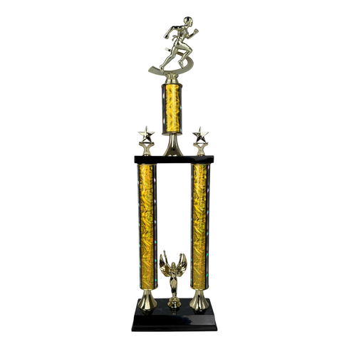 Trofeo de Tubo con Figura Serie 50 de Atletismo