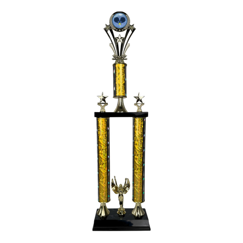 Trofeo de Tubo con Figura Serie 50 de Padel