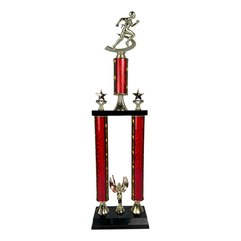 Trofeo de Tubo con Figura Serie 50 de Atletismo