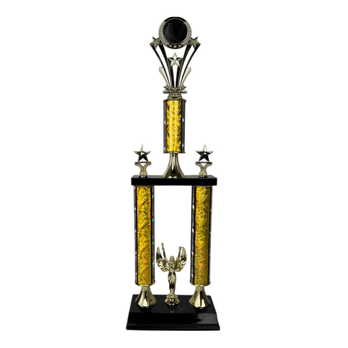 Trofeo de Tubo con Figura Serie 50