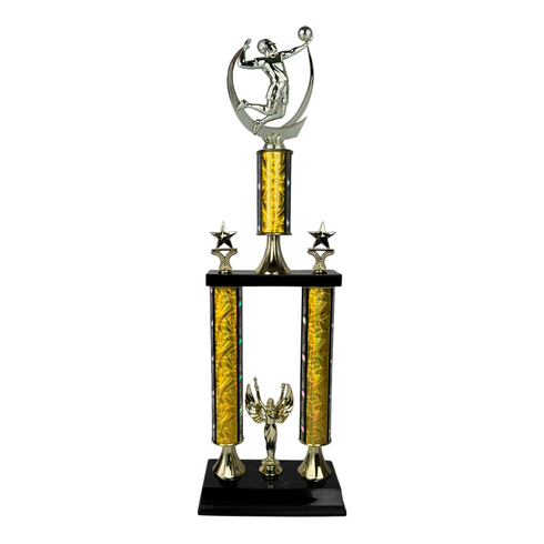 Trofeo de Tubo con Figura Serie 50