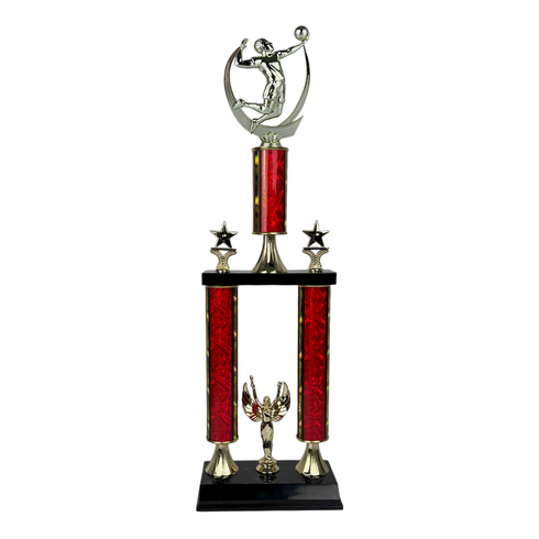 Trofeo de Tubo con Figura Serie 50