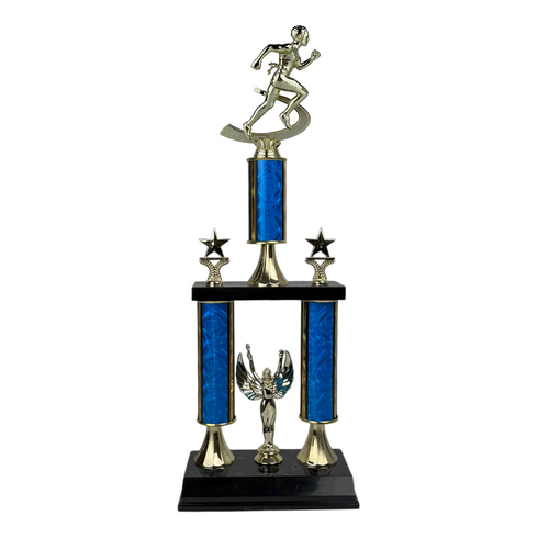 Trofeo de Tubo con Figura Serie 50 de Atletismo