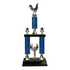 Trofeo de Tubo con Figura Serie 50 de Gallo