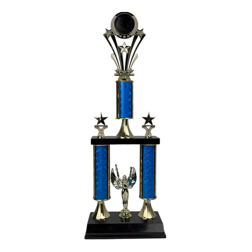 Trofeo de Tubo con Figura Serie 50