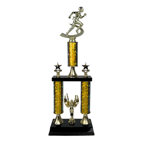 Trofeo de Tubo con Figura Serie 50 de Atletismo
