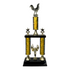 Trofeo de Tubo con Figura Serie 50 de Gallo